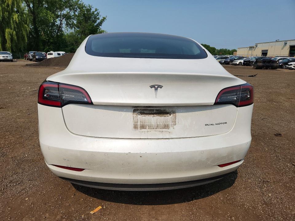 2021 Tesla Model 3 VIN 5YJ3E1EB2MF869737 COPART salvage auction — FRONT END, Ct - Cert Of Title-Salvage, sold $5,400 on 2026-07-31 (photo 6)