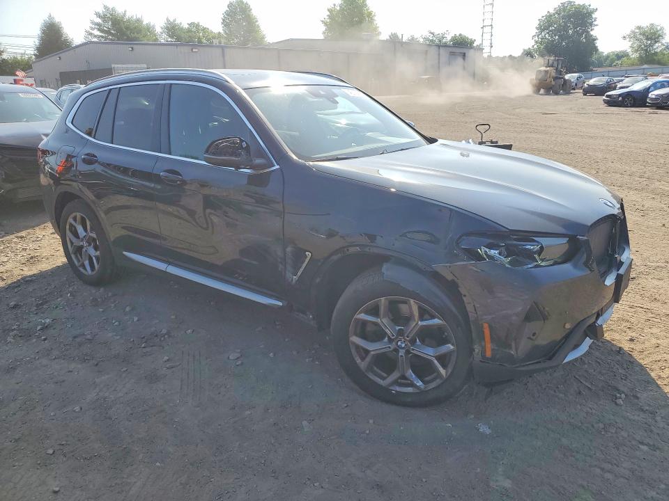2022 BMW X3 VIN 5UX53DP03N9L40979 COPART salvage auction — FRONT END, Md - Cert Of Salvage > 75% Damage, sold $1,800 on 2026-07-27 (photo 4)