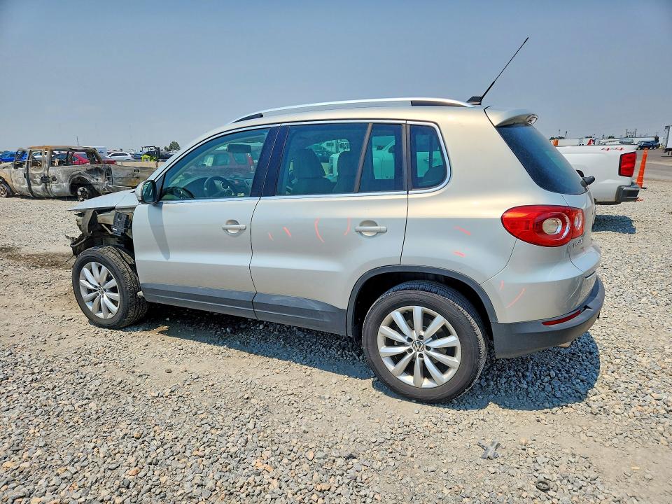 2011 Volkswagen Tiguan VIN WVGAV7AX4BW555975 COPART salvage auction — FRONT END, CO - PUBLIC - SALVAGE TITLE (P), sold $1,000 on 2026-07-09 (photo 2)