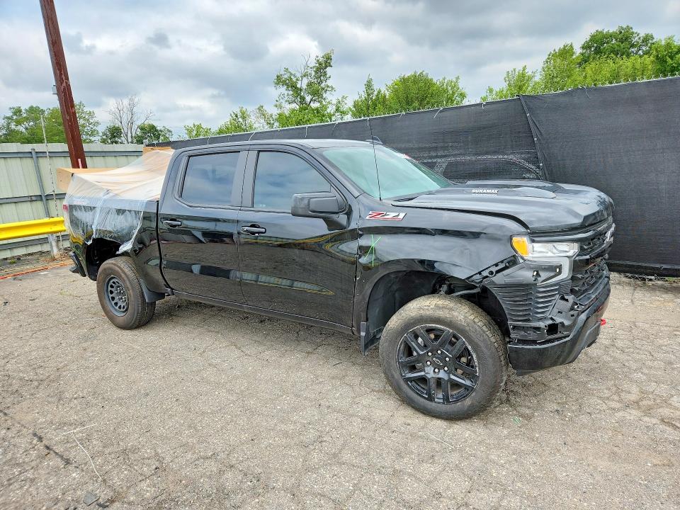 2025 Chevrolet Silverado 1500 VIN 3GCUKFE83SG195779 COPART salvage auction — FRONT END, Tx - Salvage Vehicle Title (P), sold $10,200 on 2026-08-28 (photo 4)