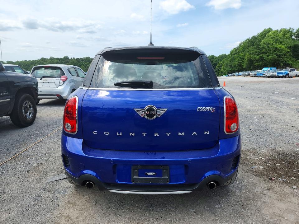 2016 Mini Cooper VIN WMWZC5C5XGWU02356 COPART salvage auction — FRONT END, Pa - Certificate Of Salvage, sold $2,750 on 2026-08-06 (photo 6)