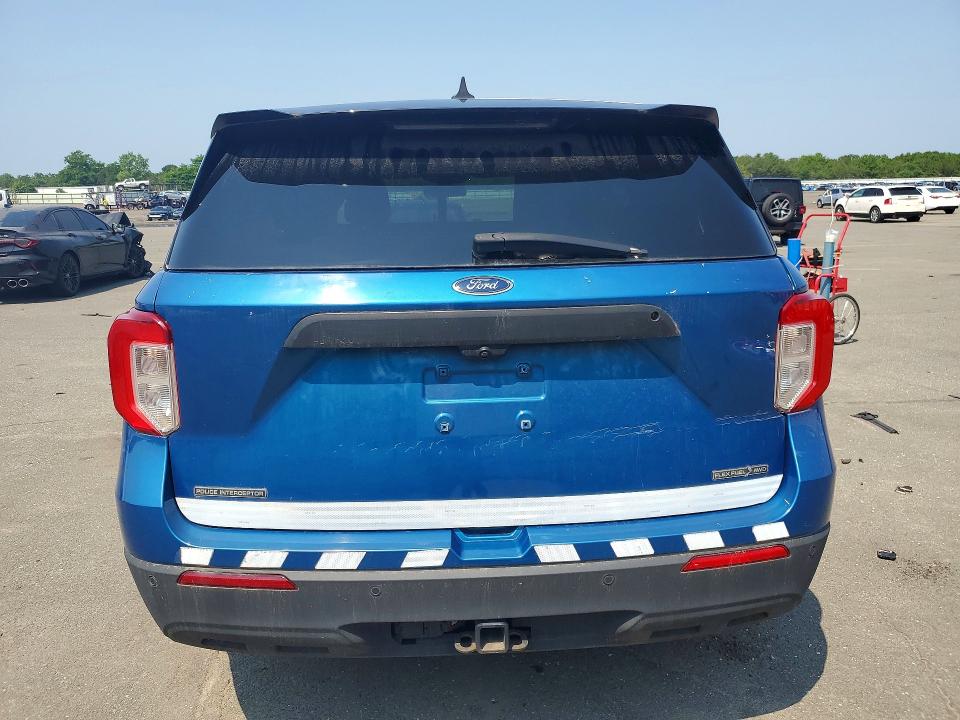 2021 Ford Explorer VIN 1FM5K8AW9MNA14775 COPART salvage auction — MINOR DENT/SCRATCHES, NY - CERTIFICATE OF TITLE (P), sold $7,900 on 2026-07-29 (photo 6)
