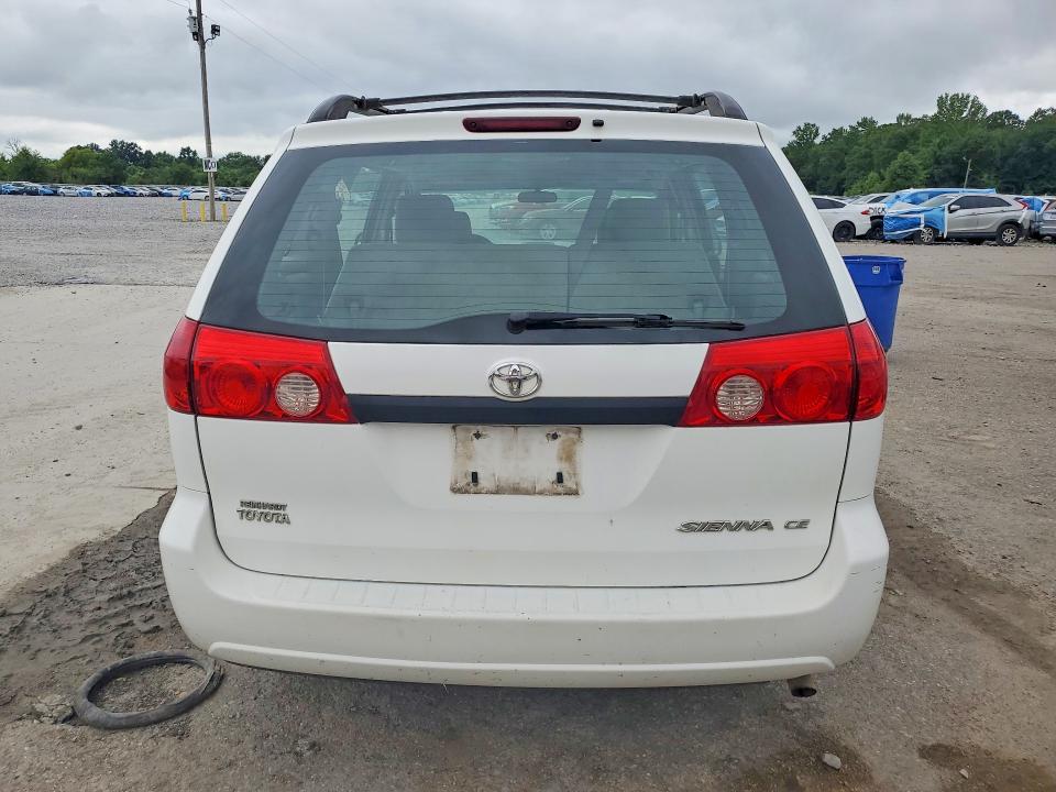 2006 Toyota Sienna VIN 5TDZA23C06S570897 COPART salvage auction — MINOR DENT/SCRATCHES, Al - Certificate Of Title, sold $650 on 2026-07-30 (photo 6)