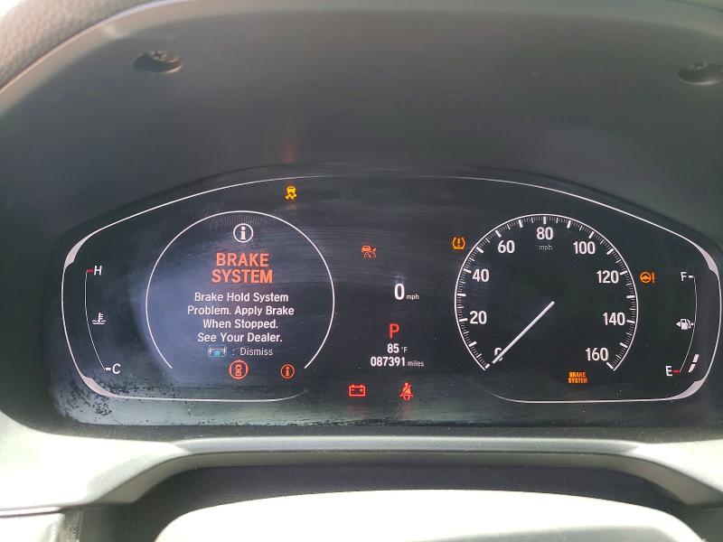 2021 Honda Accord VIN 1HGCV2F32MA002488 COPART salvage auction — REAR END, CA - SALVAGE CERTIFICATE, sold $5,000 on 2026-07-09 (photo 9)