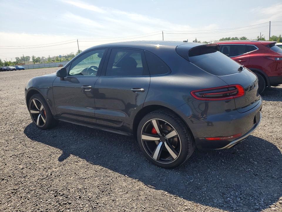 2017 Porsche Macan VIN WP1AF2A55HLB61526 COPART salvage auction — WATER/FLOOD, ON - PERMIT IRREPAIRABLE, sold $1,900 on 2026-07-21 (photo 2)