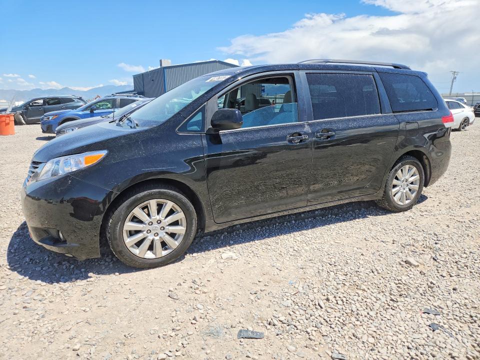 2012 Toyota Sienna VIN 5TDJK3DCXCS040740 COPART salvage auction — MINOR DENT/SCRATCHES, UT - CERTIFICATE OF TITLE, sold $150 on 2026-07-21 (photo 1)