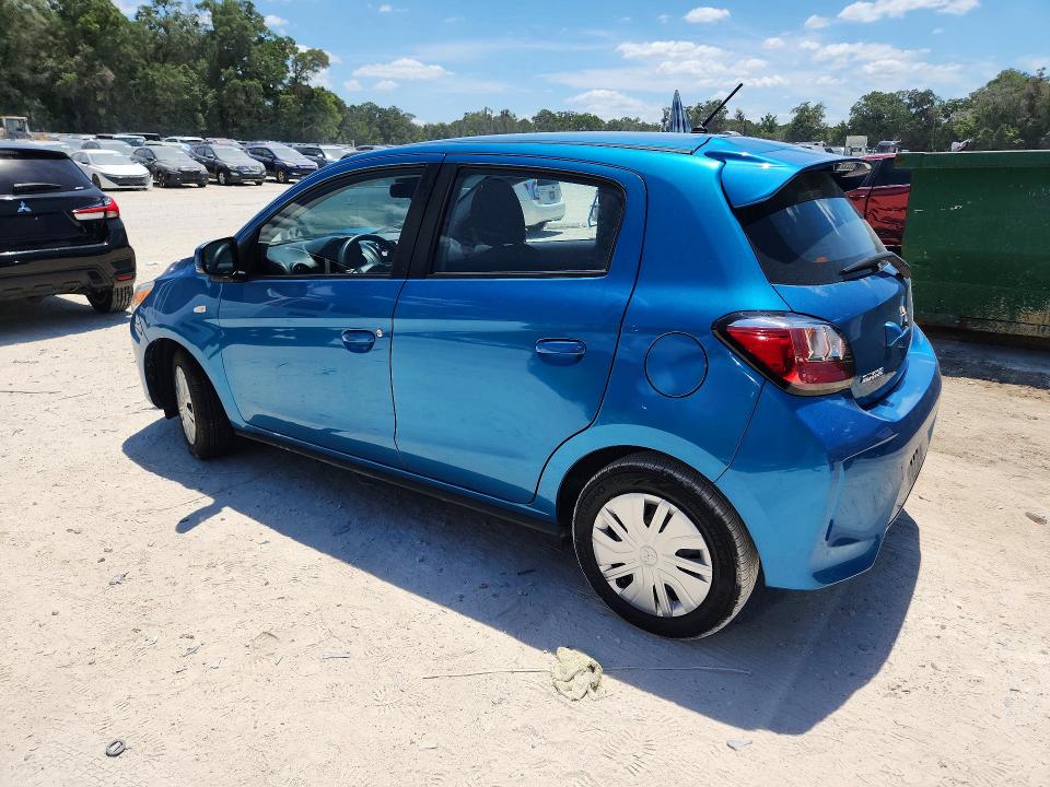 2024 Mitsubishi Mirage VIN ML32AUHJ2RH025249 COPART salvage auction — FRONT END, FL - CERTIFICATE OF TITLE (P), sold $5,500 on 2026-07-15 (photo 2)