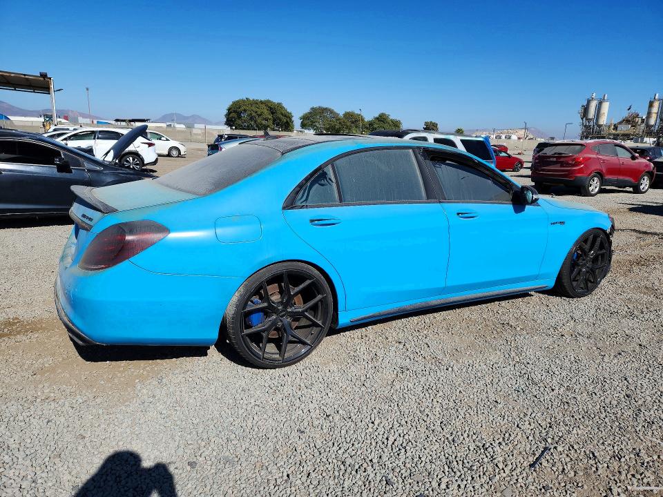 2015 Mercedes-benz S-klasse VIN WDDUG7JB0FA119214 COPART salvage auction — FRONT END, Ca - Salvage Certificate (P), sold $11,800 on 2026-07-14 (photo 3)