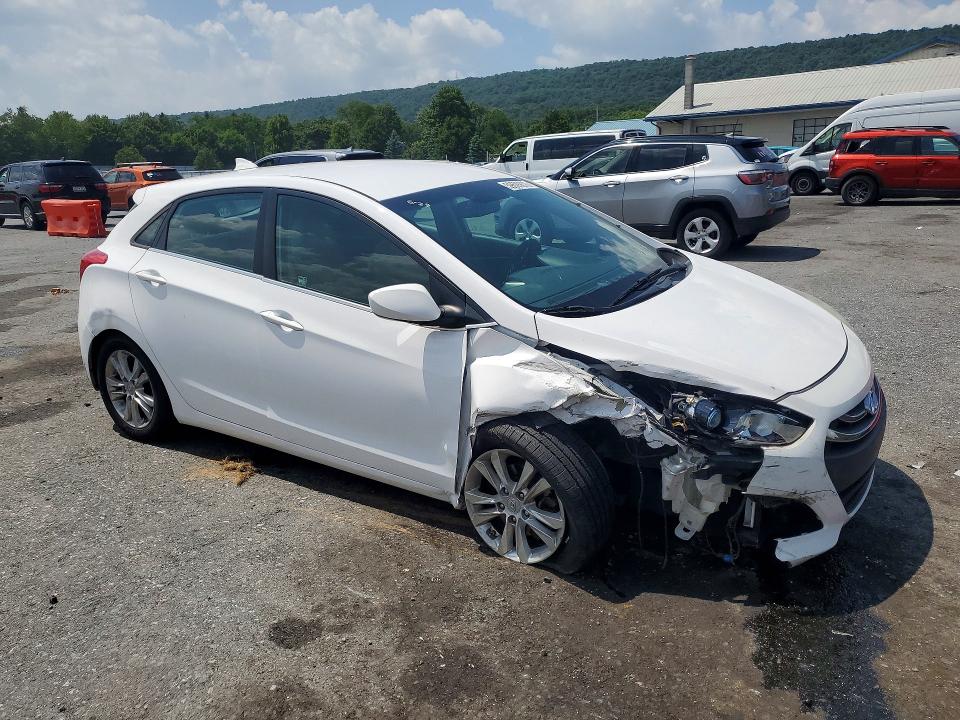 2013 Hyundai Elantra VIN KMHD35LE9DU033683 COPART salvage auction — FRONT END, Pa - Certificate Of Salvage, sold $125 on 2026-07-28 (photo 4)