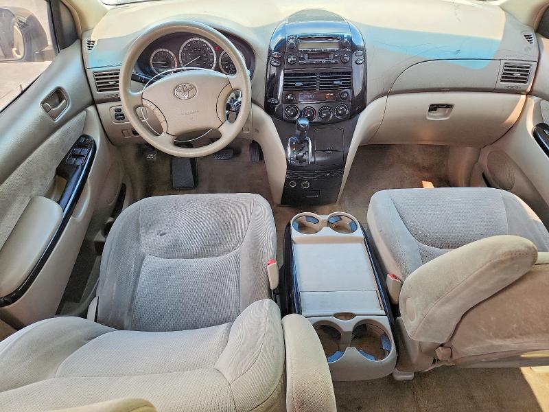 2005 Toyota Sienna VIN 5TDZA23C95S295920 COPART salvage auction — REAR END, Pa - Certificate Of Salvage, sold $175 on 2026-07-30 (photo 8)