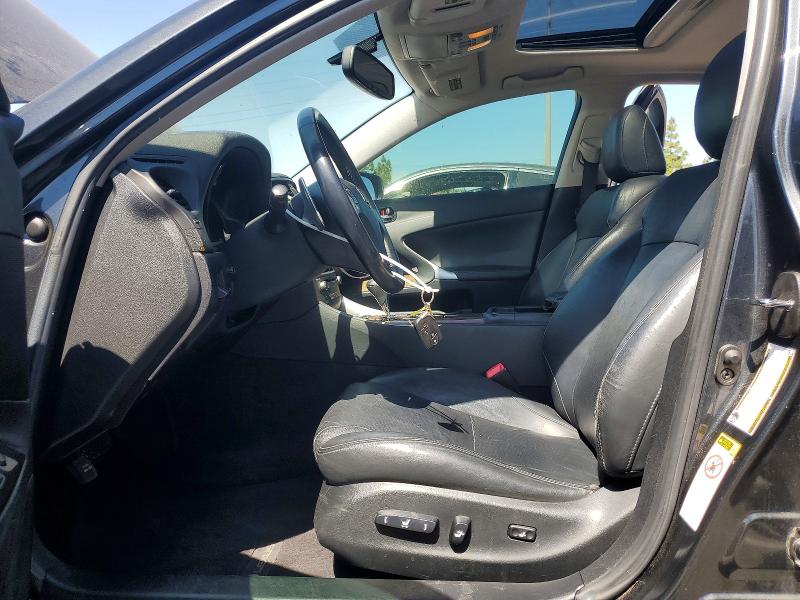 2010 Lexus Is 250 VIN JTHBF5C20A5112348 COPART salvage auction — NORMAL WEAR, CA - DIS/DLR/EXP ONLY CLEAN TITLE, sold $1,250 on 2026-07-16 (photo 7)