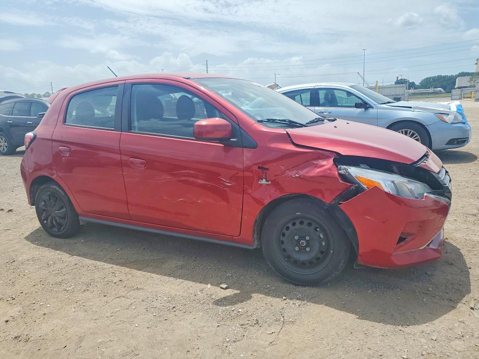 2022 Mitsubishi Mirage VIN ML32AUHJ6NH006701 COPART salvage auction — FRONT END, Ia - Cert Of Title-Salvage Title, sold $2,000 on 2026-07-31 (photo 4)