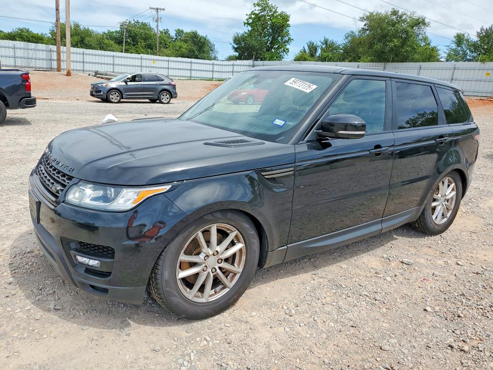 2016 Land rover Range rover sport VIN SALWG2PF5GA599924 COPART salvage auction — MECHANICAL, TX - CERT OF TITLE-MANUFACTURER BUY, sold $4,400 on 2026-07-28 (photo 1)