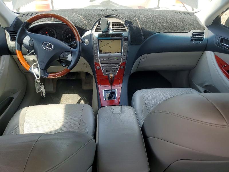 2008 Lexus ES VIN JTHBJ46G582182827 COPART salvage auction — REAR END, TX - SALVAGE VEHICLE TITLE, sold $1,350 on 2026-08-23 (photo 8)