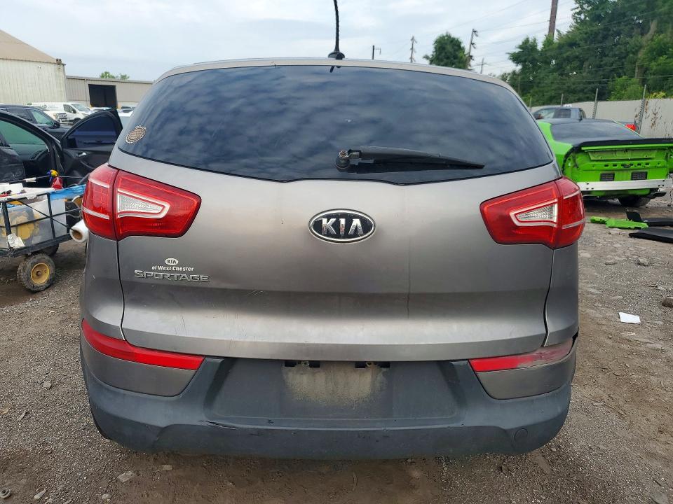 2011 Kia Sportage VIN KNDPB3A28B7012949 COPART salvage auction — NORMAL WEAR, Pa - Cert Of Title, sold $1,450 on 2026-07-28 (photo 6)