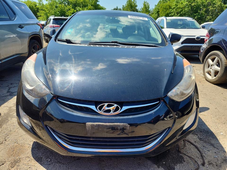 2012 Hyundai Elantra VIN KMHDH4AE8CU181739 COPART salvage auction — REAR END, Salvage Title, sold $575 on 2026-07-14 (photo 5)