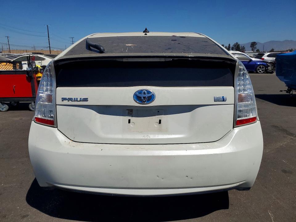 2011 Toyota Prius VIN JTDKN3DU0B1399854 COPART salvage auction — FRONT END, Ca - Salvage Certificate, sold $1,100 on 2026-07-20 (photo 6)