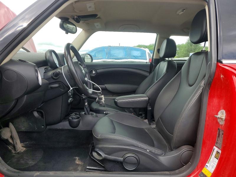 2013 Mini Cooper VIN WMWSU3C56DT545739 COPART salvage auction — FRONT END, Mn - Cert Of Title-Prior Salvage, sold $300 on 2026-07-16 (photo 7)
