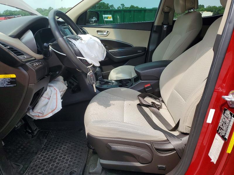 2017 Hyundai VIN 5XYZT3LB2HG391767 COPART salvage auction — FRONT END, Pa - Certificate Of Salvage, sold $1,700 on 2026-07-23 (photo 7)
