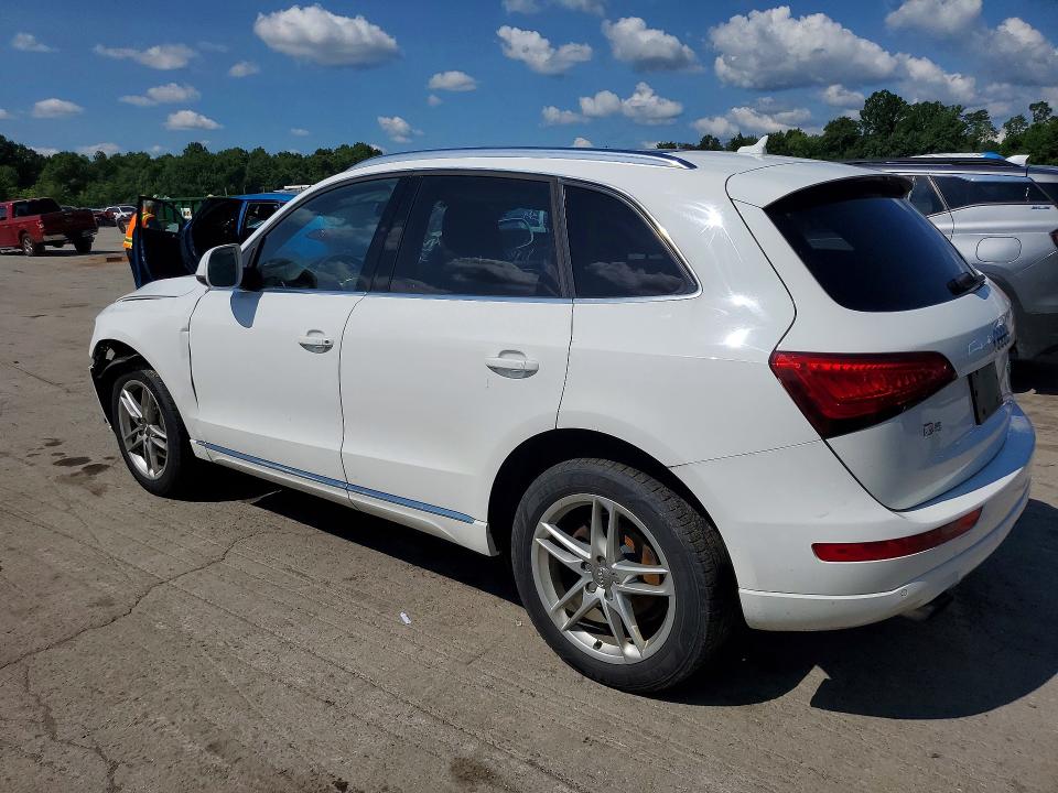 2013 Audi Q5 VIN WA1LFBFP1DA067874 COPART salvage auction — FRONT END, PA - CERTIFICATE OF SALVAGE, sold $150 on 2026-07-30 (photo 2)