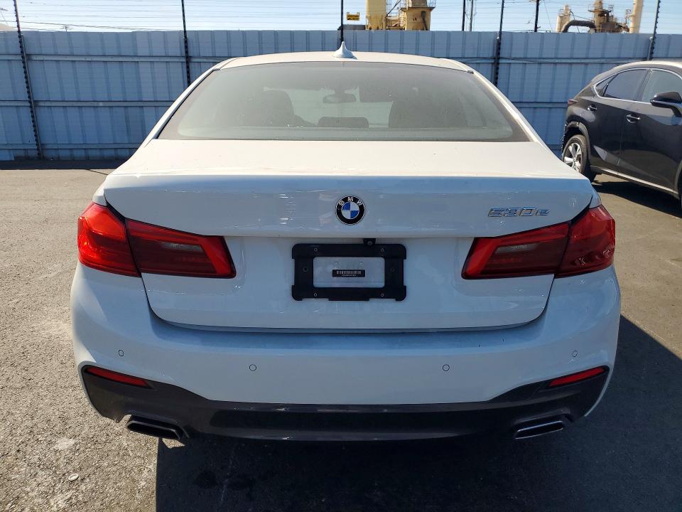 2018 BMW 5er VIN WBAJA9C50JB252749 COPART salvage auction — FRONT END, Ca - Salvage Certificate, sold $9,500 on 2026-08-03 (photo 6)