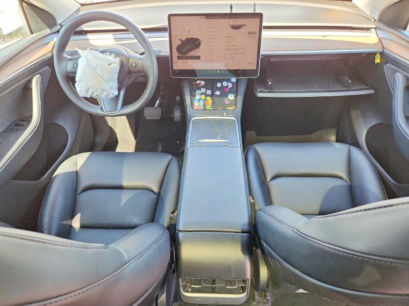 2024 Tesla Model y VIN 7SAYGDEE6RF194870 COPART salvage auction — FRONT END, Ca - Salvage Certificate, sold $12,100 on 2026-08-28 (photo 8)