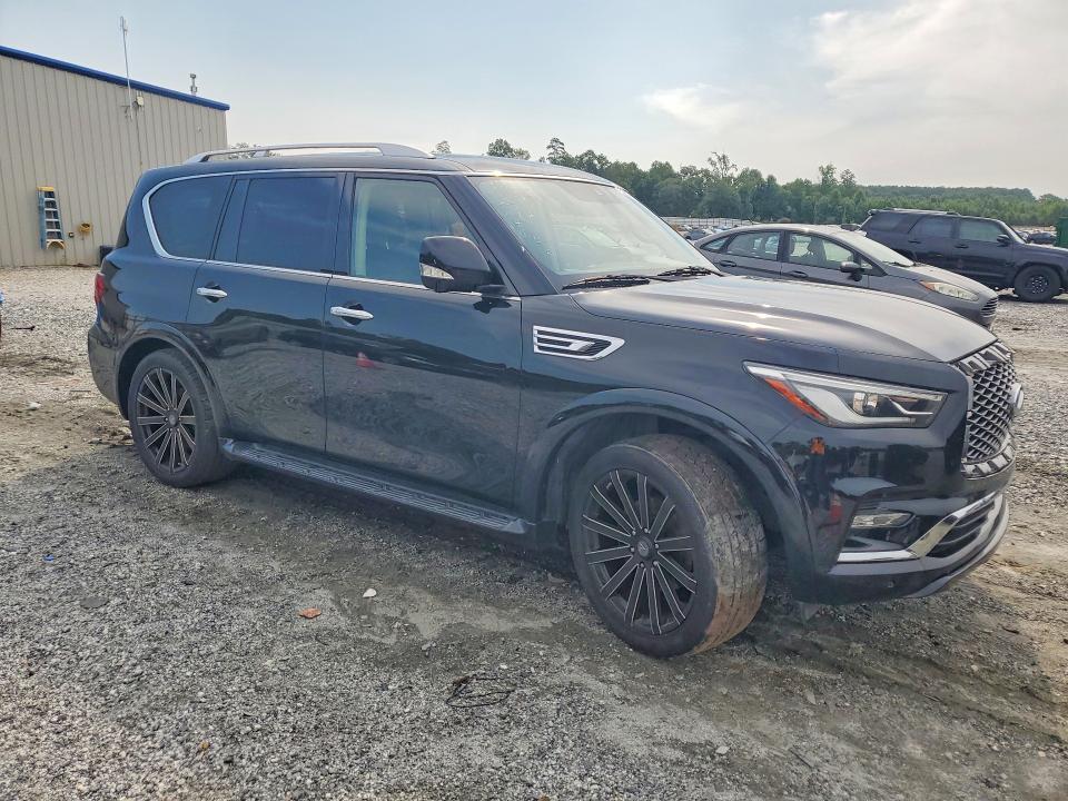 2021 Infiniti Qx80 VIN JN8AZ2AF9M9716958 COPART salvage auction — MINOR DENT/SCRATCHES, Ga - Certificate Of Title (P), sold $11,600 on 2026-08-19 (photo 4)