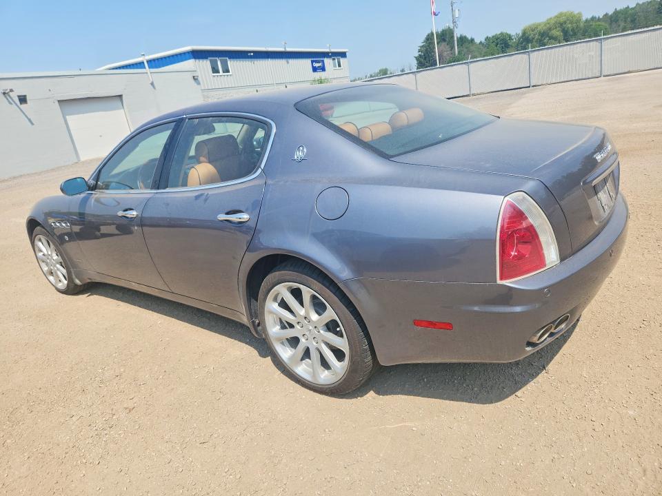 2006 Maserati Quattroporte VIN ZAMCE39A460024365 COPART salvage auction — MECHANICAL, On - Permit No Brand - Unfit, sold $525 on 2026-07-30 (photo 2)