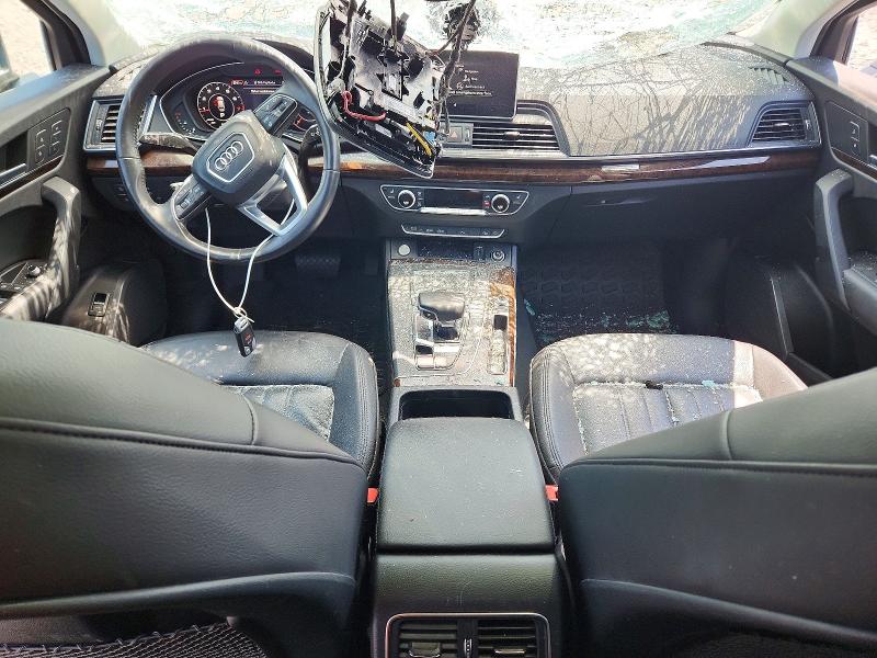 2018 Audi Q5 VIN WA1BNAFY7J2176637 COPART salvage auction — REAR END, Pa - Certificate Of Salvage, sold $4,950 on 2026-07-22 (photo 8)