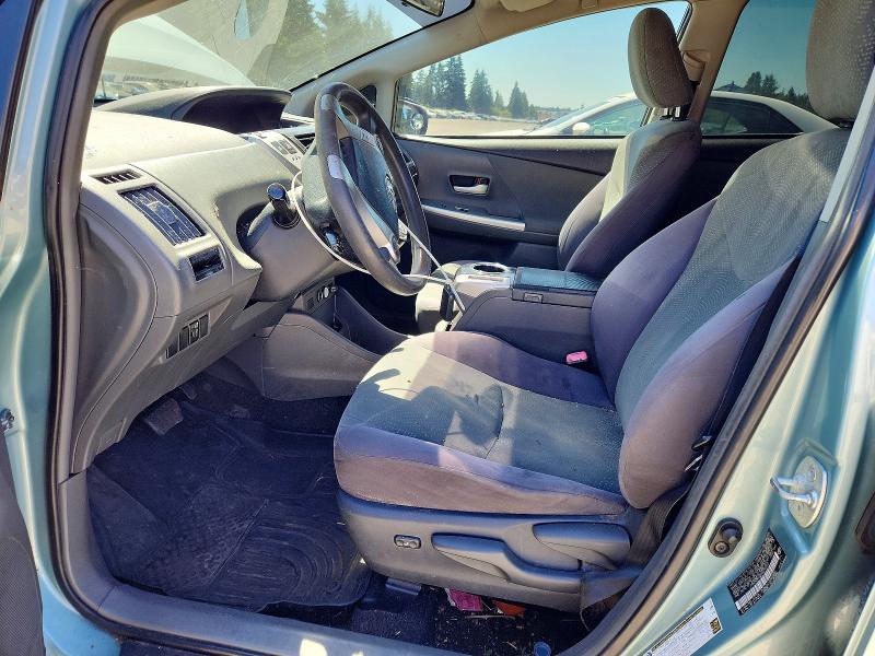 2013 Toyota Prius VIN JTDZN3EU3D3272522 COPART salvage auction — FRONT END, WA - BILL OF SALE, sold $125 on 2026-07-28 (photo 7)