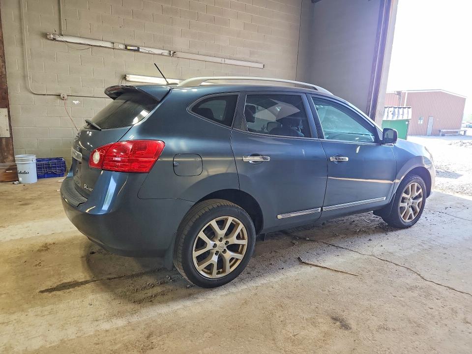 2012 Nissan Rogue VIN JN8AS5MV2CW360796 COPART salvage auction — MINOR DENT/SCRATCHES, Ny - Certificate Of Title, sold $125 on 2026-07-27 (photo 3)