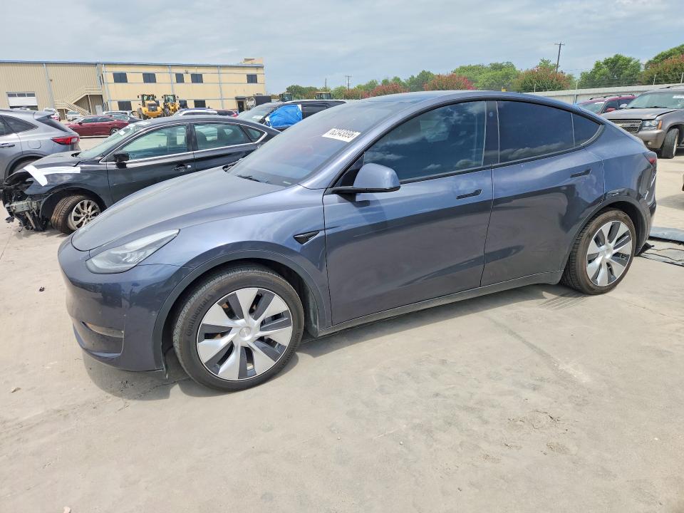 2020 Tesla Model y VIN 5YJYGDEE0LF015078 — COPART salvage auction photo