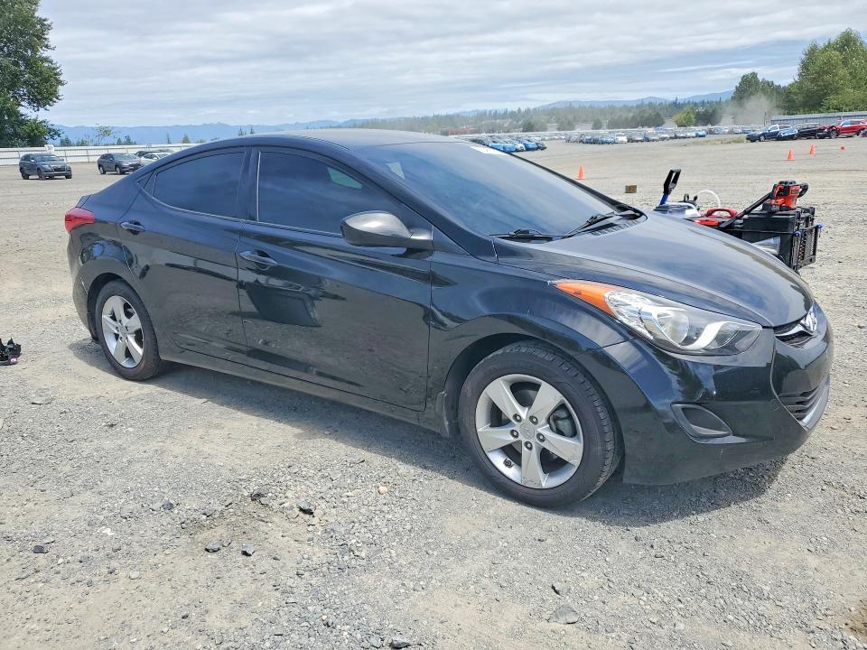 2013 Hyundai Elantra VIN KMHDH4AE1DU654138 COPART salvage auction — VANDALISM, Wa - Bill Of Sale, sold $150 on 2026-07-20 (photo 4)
