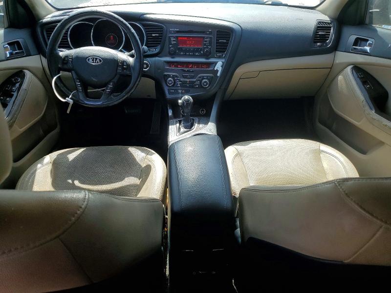 2012 Kia Optima VIN 5XXGN4A75CG075511 COPART salvage auction — FRONT END, Tx - Salvage Vehicle Title, sold $750 on 2026-07-31 (photo 8)