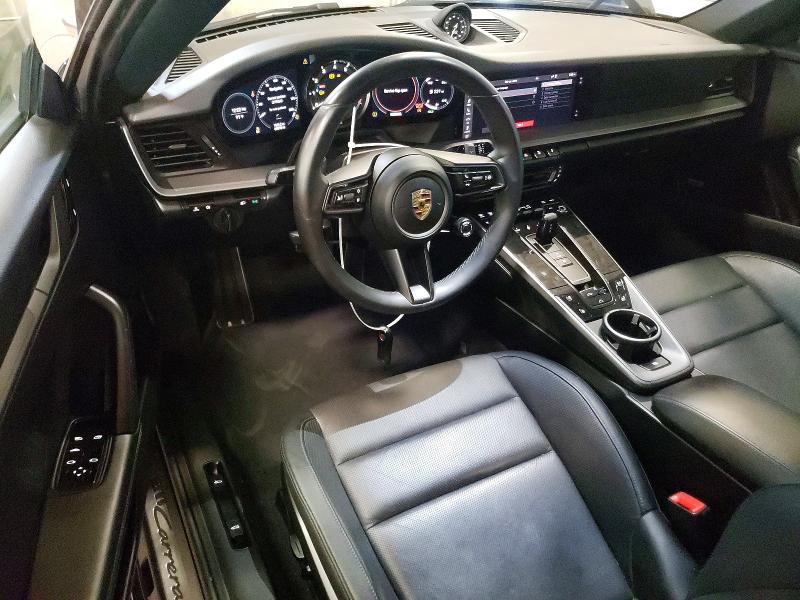 2021 Porsche 911 VIN WP0CA2A92MS239269 COPART salvage auction — MINOR DENT/SCRATCHES, Mn - Certificate Of Title, sold $46,250 on 2026-07-21 (photo 8)