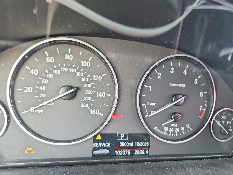 2016 BMW 3er VIN WBA8E1G5XGNT36583 COPART salvage auction — FRONT END, Fl - Cert Of Title Slvg Rebuildable, sold $975 on 2026-08-03 (photo 9)