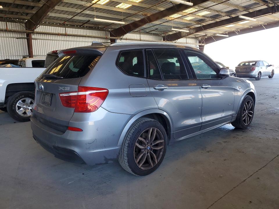 2016 BMW X3 VIN 5UXWZ7C59G0R32030 COPART salvage auction — MINOR DENT/SCRATCHES, Ca - Dis/Dlr/Exp Only Clean Title, sold $1,600 on 2026-07-30 (photo 3)