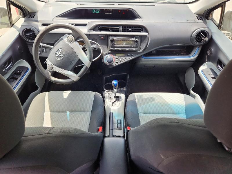 2013 Toyota Prius VIN JTDKDTB37D1052473 COPART salvage auction — HAIL, KS - CERT OF TITLE-SALVAGE, sold $2,200 on 2026-07-31 (photo 8)