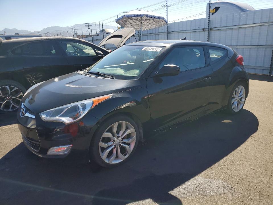 2012 Hyundai Veloster VIN KMHTC6AD3CU044222 COPART salvage auction — MINOR DENT/SCRATCHES, Ca - Cert Of Title-Lemon Law Buybac, sold $750 on 2026-07-13 (photo 1)