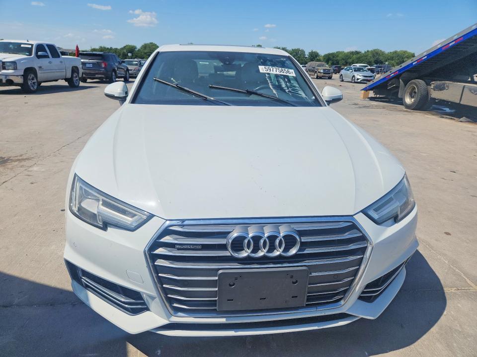 2017 Audi A4 VIN WAUENAF44HN025213 COPART salvage auction — NORMAL WEAR, Tx - Certificate Of Title, sold $3,600 on 2026-07-21 (photo 5)