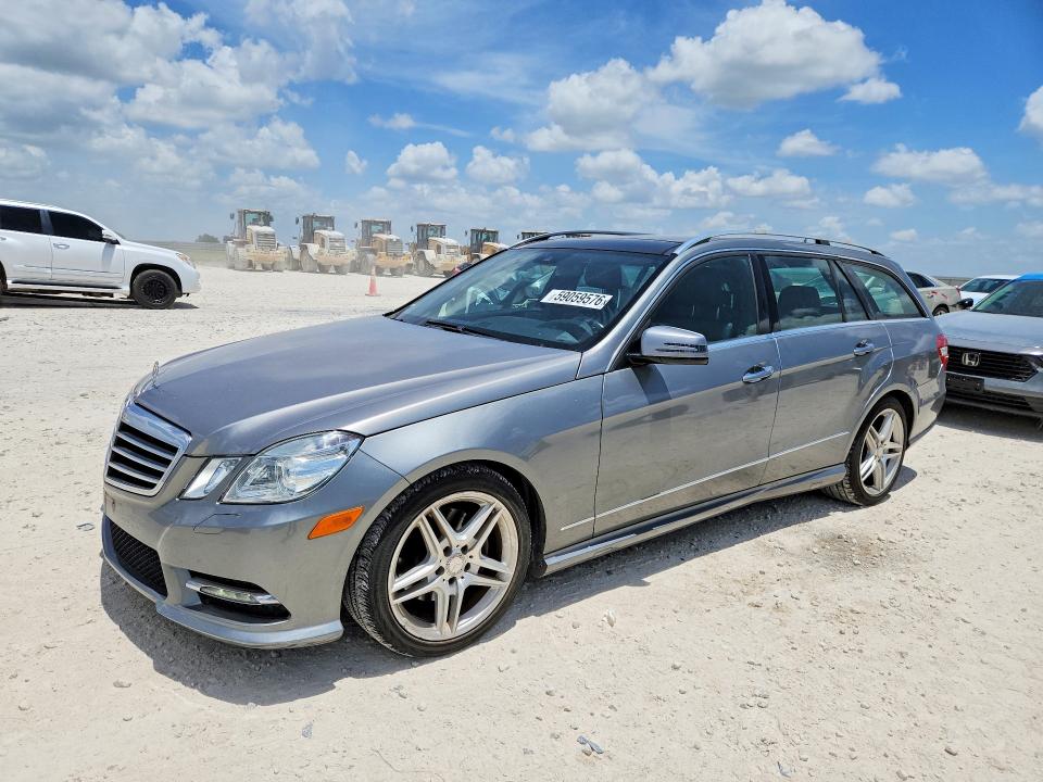 2013 Mercedes-benz E-klasse VIN WDDHH8JB2DA672402 COPART salvage auction — UNDERCARRIAGE, Tx - Salvage Vehicle Title, sold $2,050 on 2026-07-23 (photo 1)