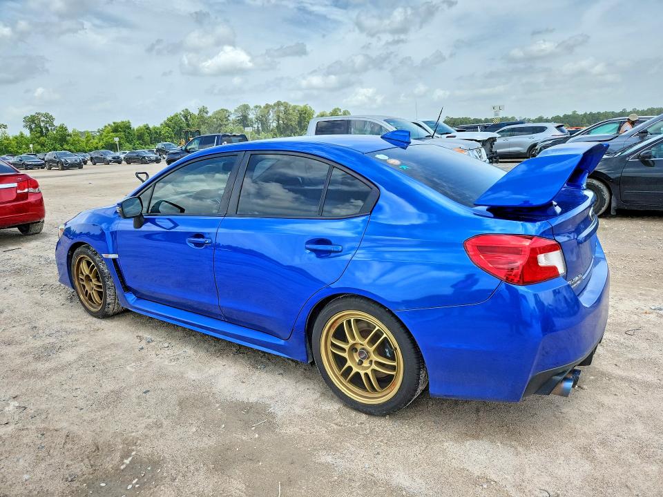 2016 Subaru Wrx VIN JF1VA2V65G9834353 COPART salvage auction — MECHANICAL, Tx - Certificate Of Title, sold $6,200 on 2026-07-31 (photo 2)