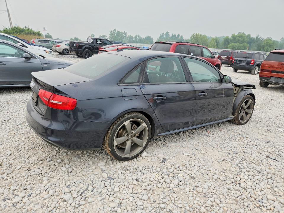 2014 Audi A4 VIN WAUFFAFL0EN014343 COPART salvage auction — FRONT END, Mi - Certificate Of Title, sold $200 on 2026-07-30 (photo 3)
