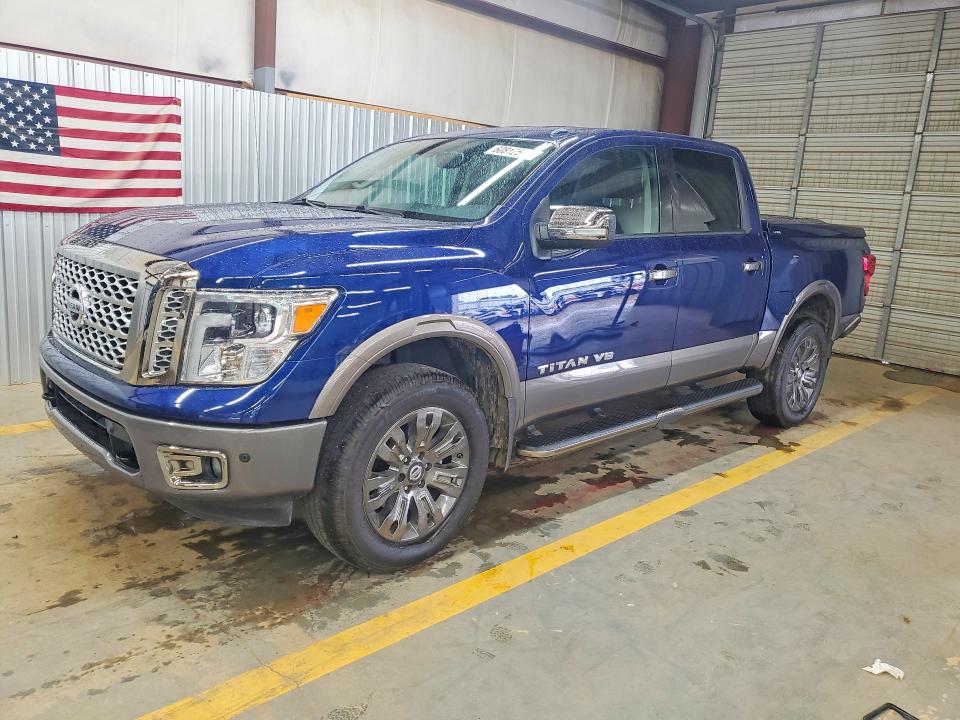 2018 Nissan TITAN VIN 1N6AA1E50JN506540 — COPART salvage auction photo