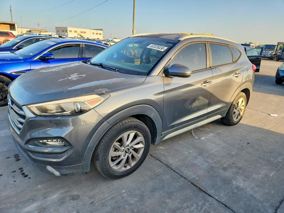 2018 Hyundai Tucson VIN KM8J33A45JU663617 COPART salvage auction — MECHANICAL, TX - CERTIFICATE OF TITLE (P), sold $2,900 on 2026-07-27 (photo 1)