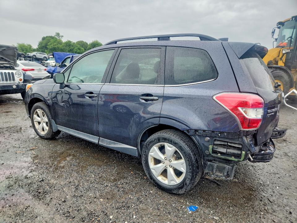2016 Subaru Forester VIN JF2SJARC7GH423003 COPART salvage auction — REAR END, Ma - Cert Of Title-Reconstrctd Coll, sold $750 on 2026-07-29 (photo 2)