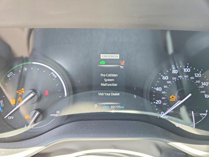 2022 Toyota Sienna VIN 5TDJRKEC5NS091585 COPART salvage auction — FRONT END, IN - CERT OF TITLE-SALVAGE TITLE, sold $21,200 on 2026-08-27 (photo 9)
