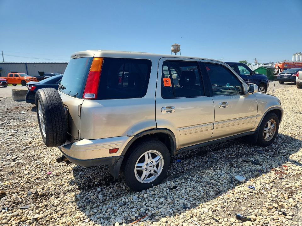 2001 Honda Cr-v VIN JHLRD18721C048654 COPART salvage auction — REAR END, IL - SALVAGE CERTIFICATE, sold $225 on 2026-07-31 (photo 3)