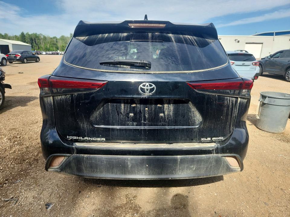 2023 Toyota VIN 5TDKDRBH8PS512150 COPART salvage auction — FRONT END, On - Permit No Brand - Unfit, sold $10,800 on 2026-07-28 (photo 6)