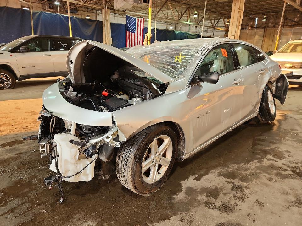 2020 Chevrolet Malibu VIN 1G1ZC5ST1LF100900 COPART salvage auction — ALL OVER, Mi - Scrap Certificate Of Title, sold $300 on 2026-08-25 (photo 1)